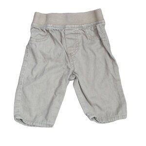 Circo‎ Pull On Khaki Pants Infant Boys Size 3M Tan Beige Elastic Jogger Bottoms